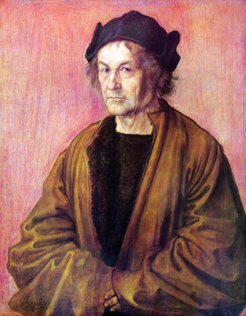 Portrait of Albrecht Durer the Elder [2] - Durer